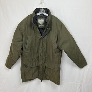 Boston Harbour Insulated Padded Mens Army Green Jacket XL